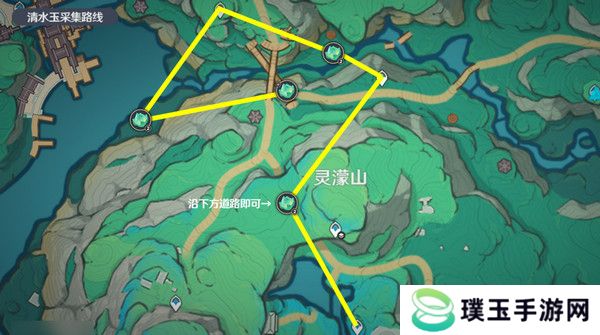 原神蓝砚突破材料在哪里 蓝砚突破材料收集全路线汇总[多图]图片4